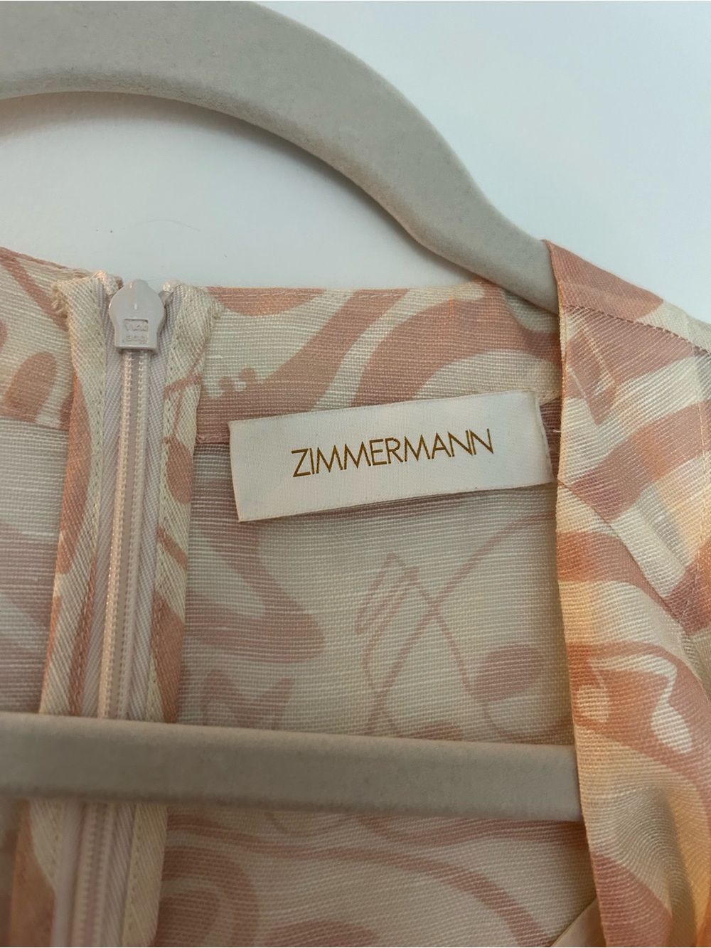 Zimmermann Ruffled Printed Linen And Silk-Blended Maxi Dress - Picture 6 of 7
